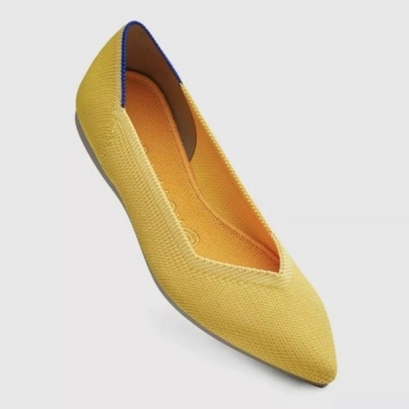 Rothy’s sunshine pointed flats women’s size 8 - Picture 2 of 9